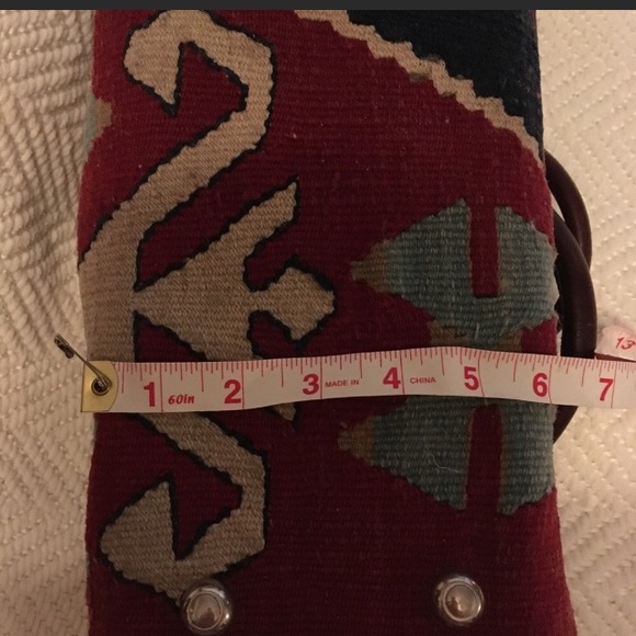 RARE One of a Kind Unique Hand Made Vintage Kilim - Picture 14 of 16